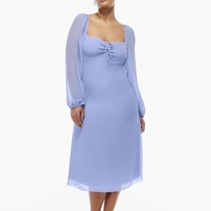 Aritzia Wilfred Jacqueline dress Soft Iris Size 4